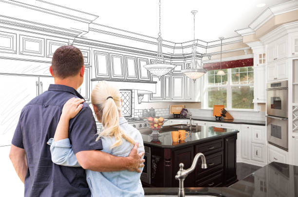Kitchen island install Sellersville